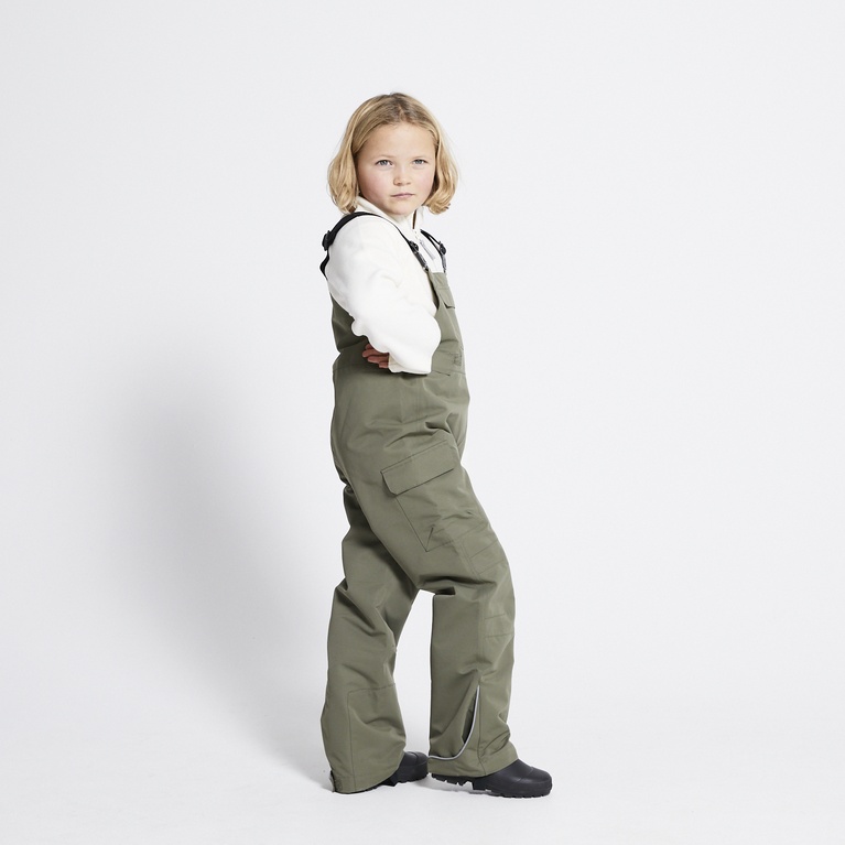 Shell bib pants "Orsa" Army Green